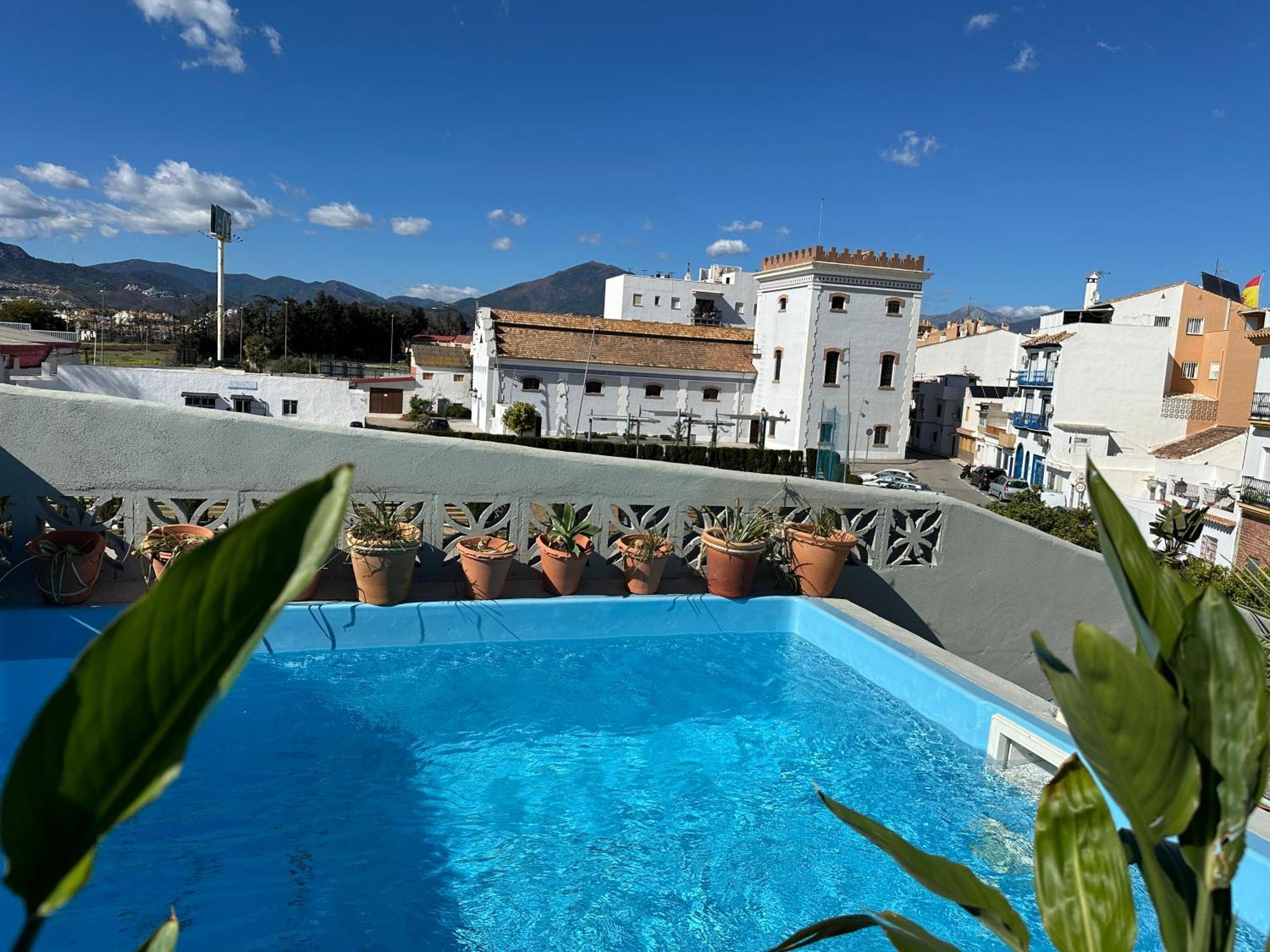 Romantic Rooftop Apartment With Stunning Sea And Mountain Views Marbella Exterior foto