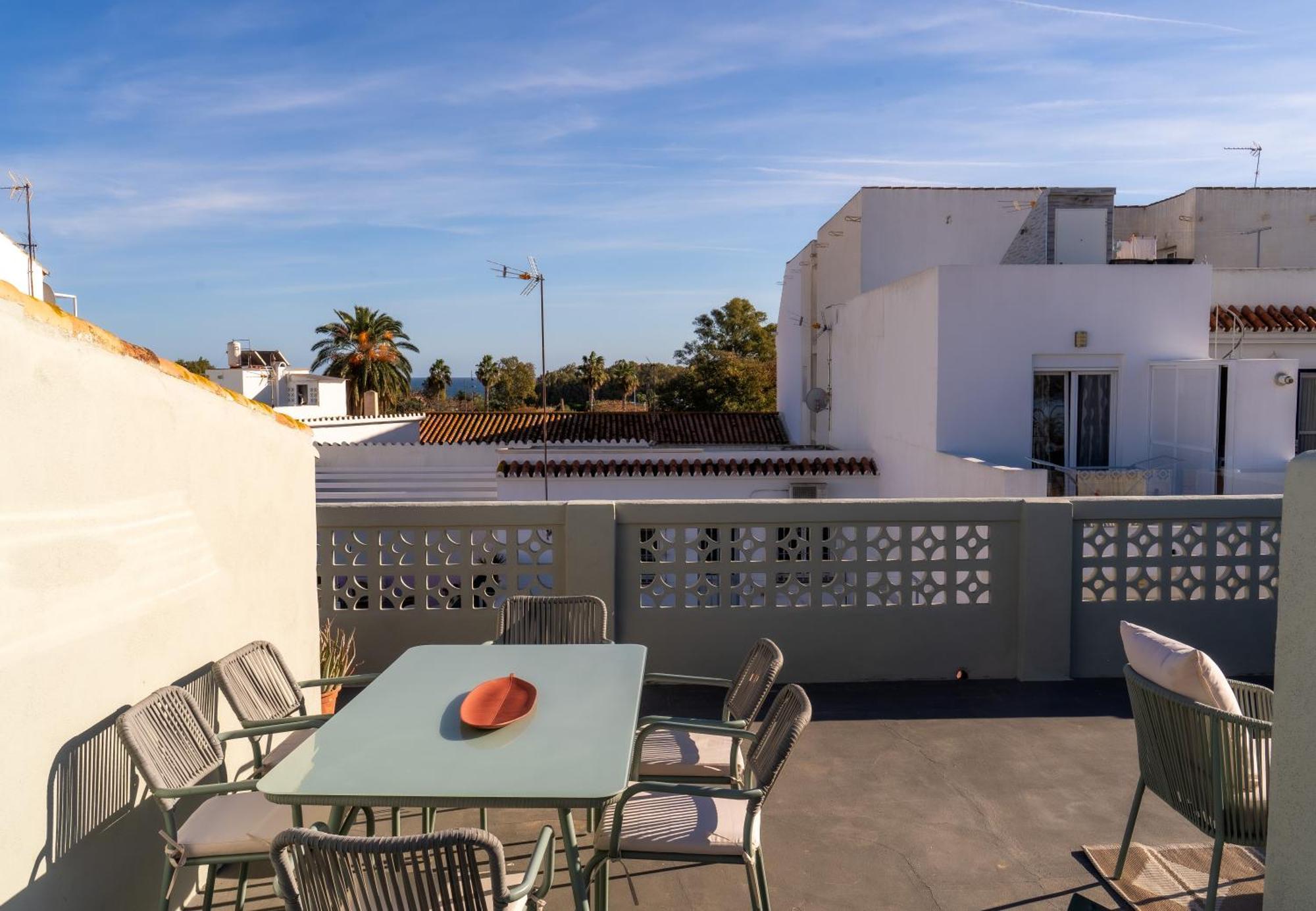 Romantic Rooftop Apartment With Stunning Sea And Mountain Views Marbella Exterior foto