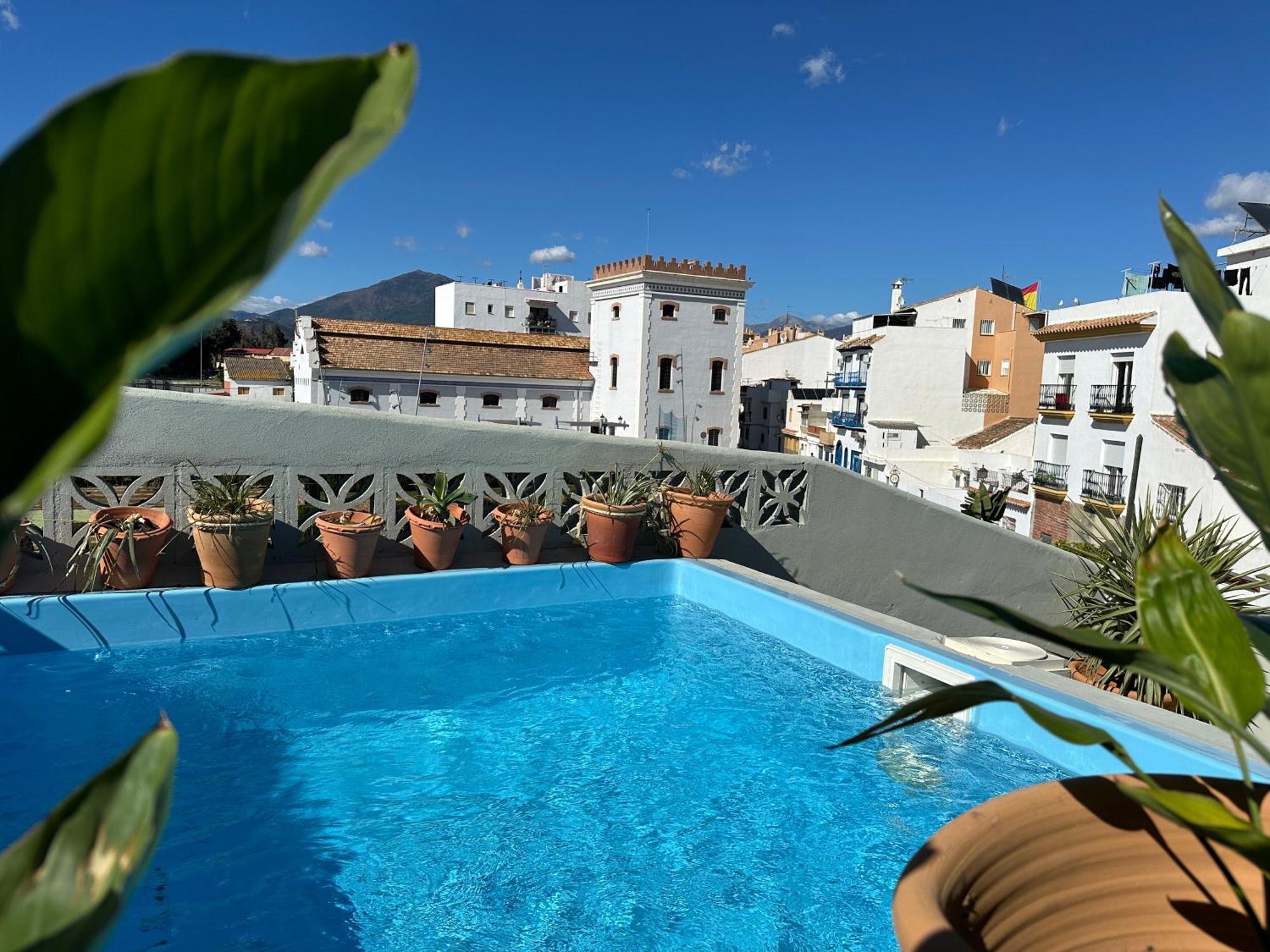 Romantic Rooftop Apartment With Stunning Sea And Mountain Views Marbella Exterior foto